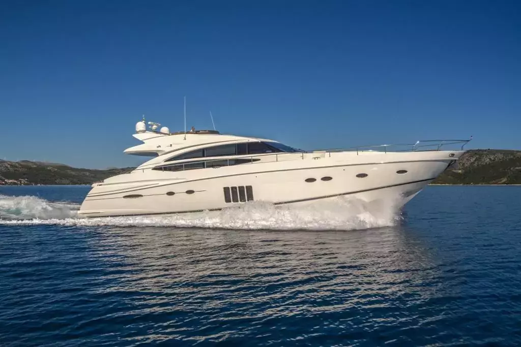 66° Above by Princess - Special Offer for a private Motor Yacht Charter in Zadar with a crew