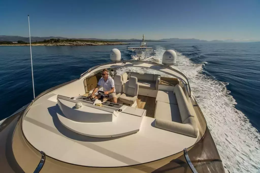 66° Above by Princess - Special Offer for a private Motor Yacht Charter in Zadar with a crew