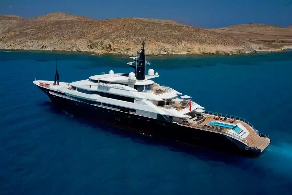 Alfa Nero by Oceanco - Special Offer for a private Superyacht Charter in Split with a crew