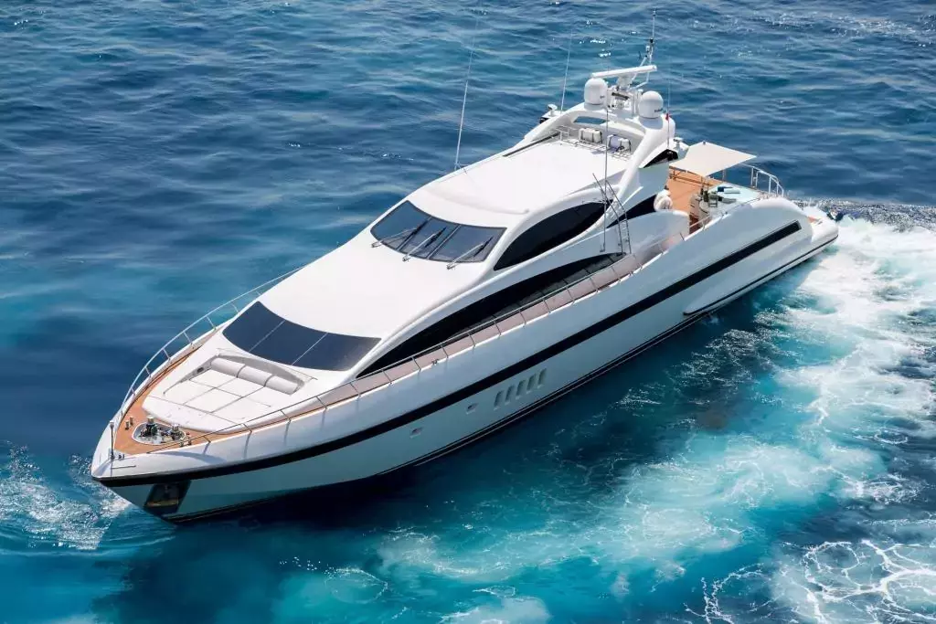Allure by Mangusta - Top rates for a Charter of a private Motor Yacht in British Virgin Islands