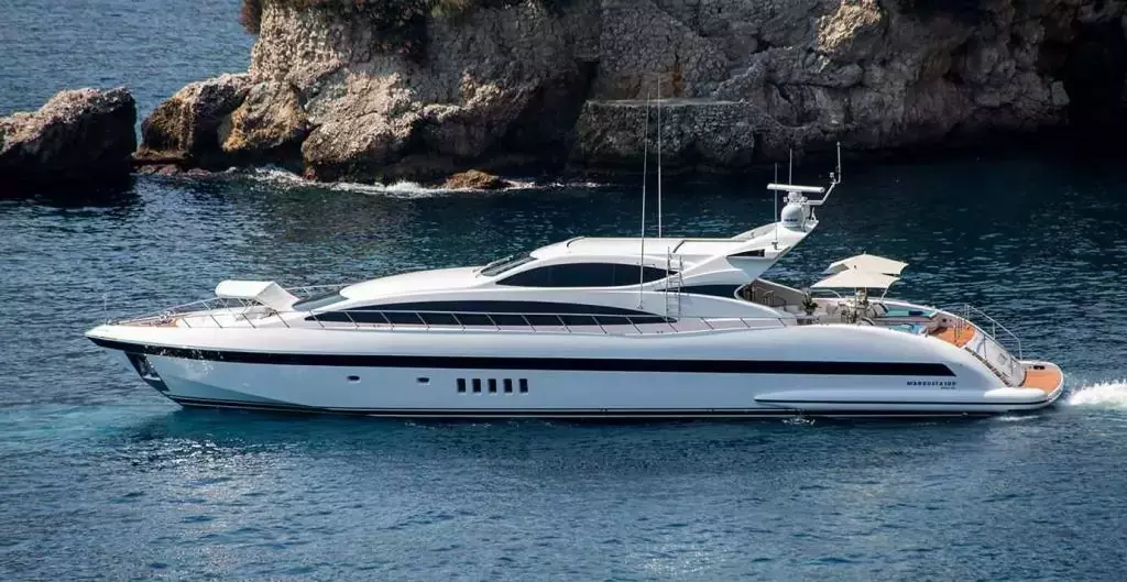 Allure by Mangusta - Top rates for a Charter of a private Motor Yacht in St Lucia