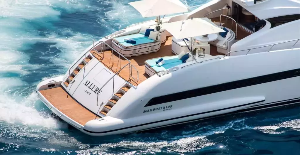 Allure by Mangusta - Special Offer for a private Motor Yacht Charter in Virgin Gorda with a crew