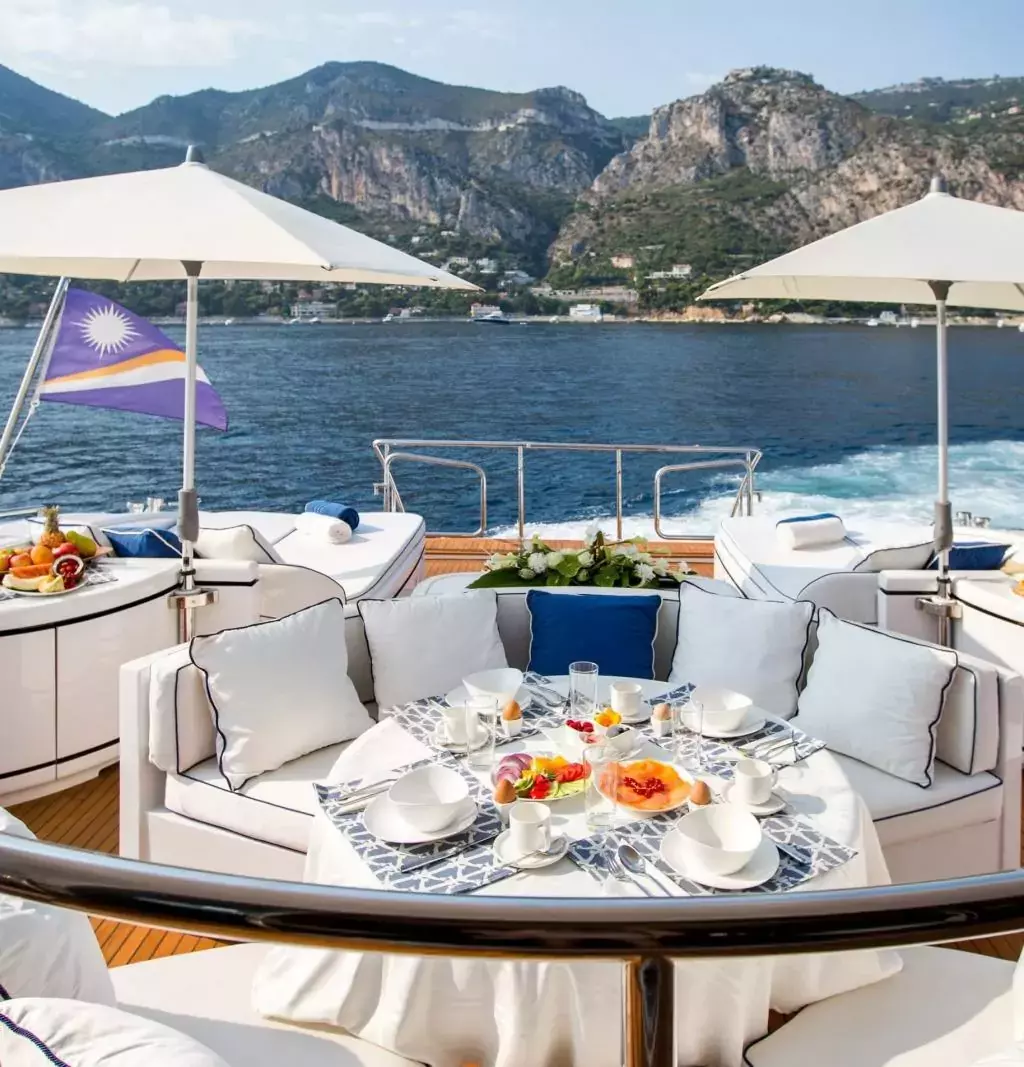 Allure by Mangusta - Special Offer for a private Motor Yacht Charter in St Georges with a crew