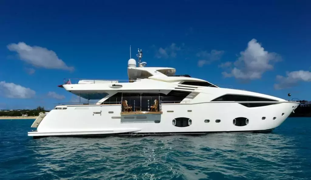 Amore Mio by Ferretti - Special Offer for a private Motor Yacht Charter in St Georges with a crew