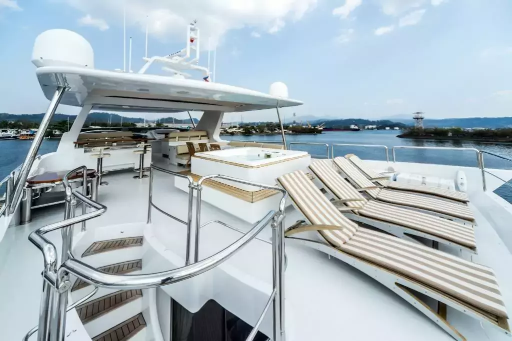 Antonia II by Azimut - Special Offer for a private Motor Yacht Charter in Manila with a crew