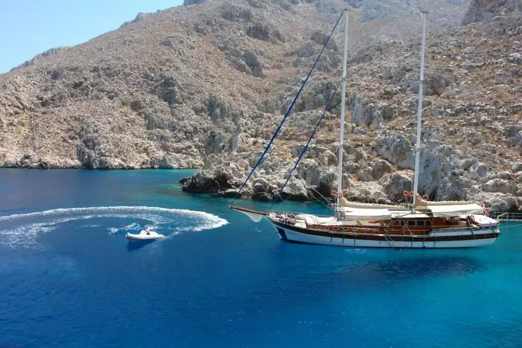 Arielle I by Bodrum Shipyard - Special Offer for a private Motor Sailer Rental in Mykonos with a crew