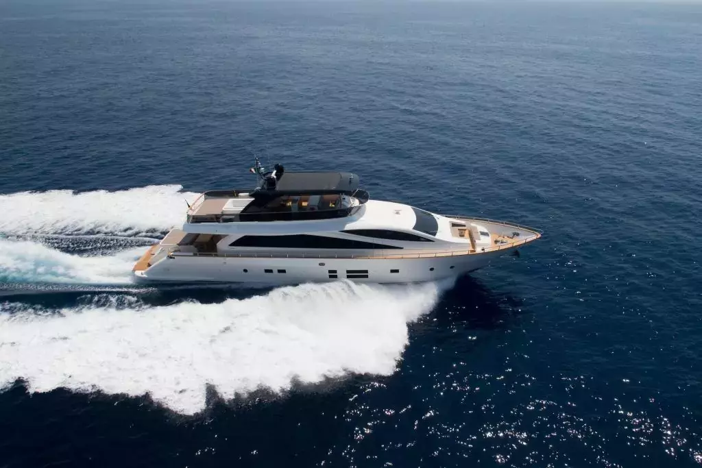 Baccarat by Amer - Special Offer for a private Motor Yacht Charter in Beaulieu-sur-Mer with a crew