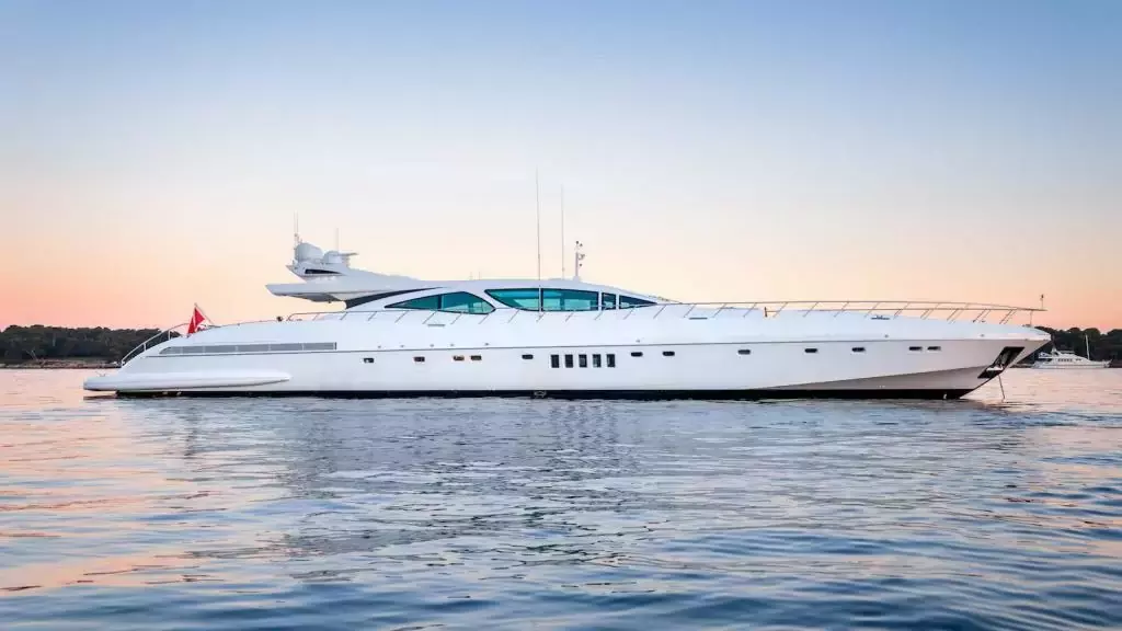 Beachouse by Mangusta - Special Offer for a private Superyacht Charter in Ibiza with a crew