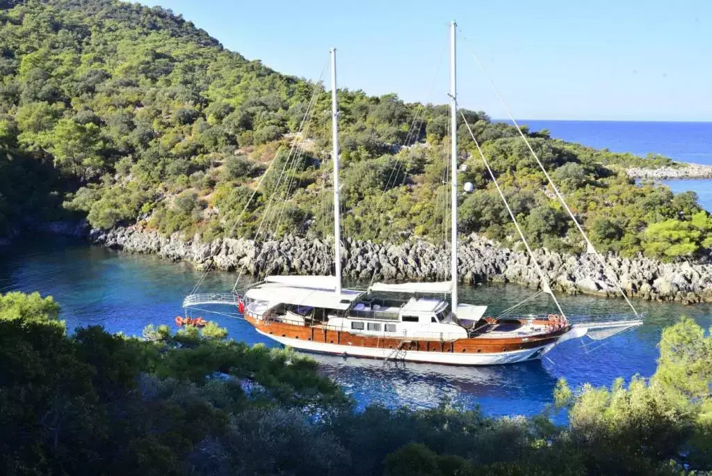 Berrak Su by Fethiye Shipyard - Special Offer for a private Motor Sailer Charter in Larnaca with a crew