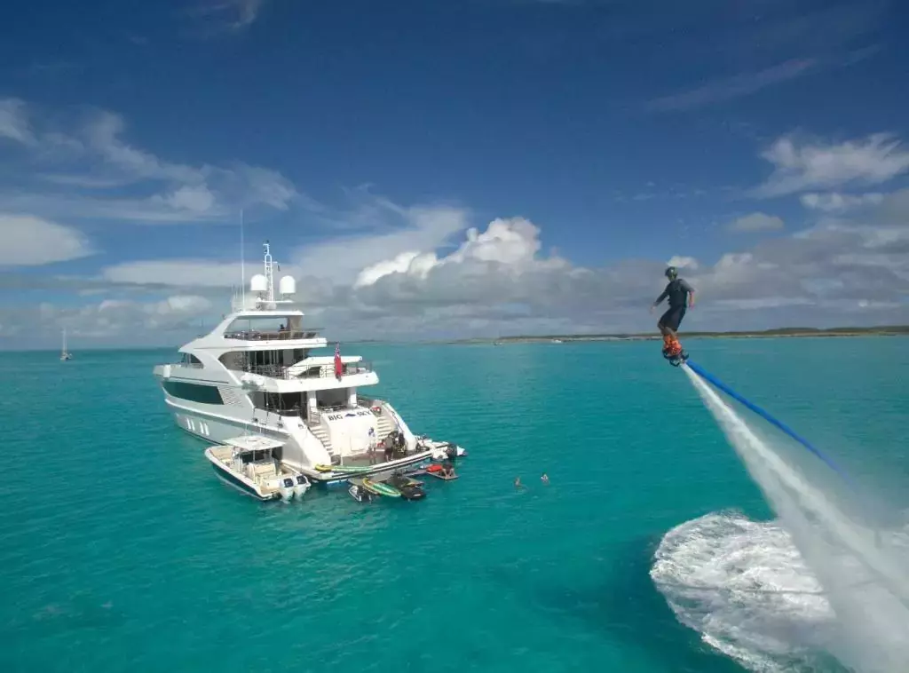 Big Sky by Oceanfast - Top rates for a Charter of a private Superyacht in St Martin
