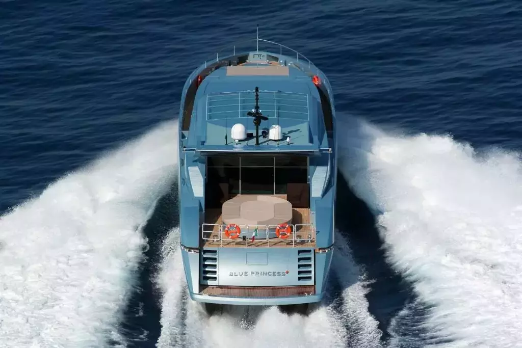 Blue Princess Star by Baglietto - Special Offer for a private Motor Yacht Charter in Tivat with a crew