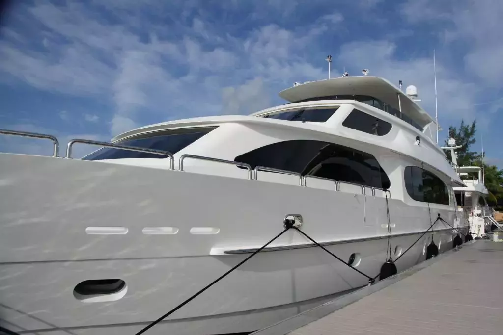 Carbon Copy by Hargrave - Special Offer for a private Motor Yacht Charter in Gros Islet with a crew