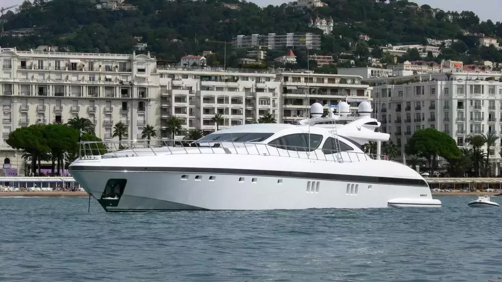 Celcascor by Mangusta - Top rates for a Charter of a private Superyacht in France