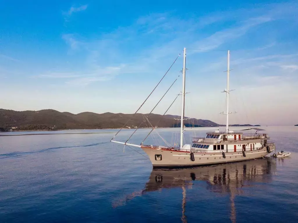 Corsario by Radez - Special Offer for a private Motor Sailer Charter in Boka Bay with a crew
