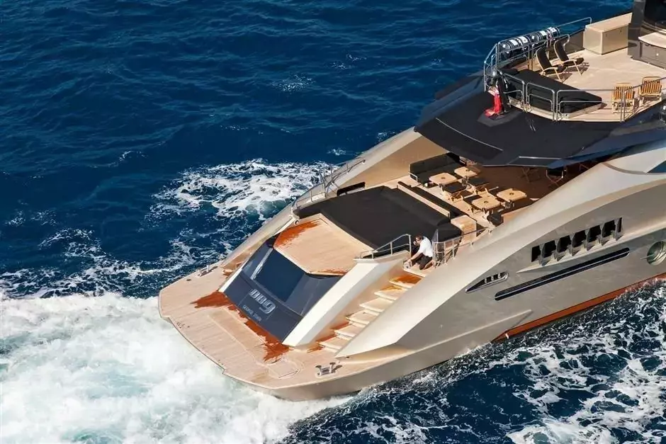 DB9 by Palmer Johnson - Special Offer for a private Superyacht Charter in Corsica with a crew