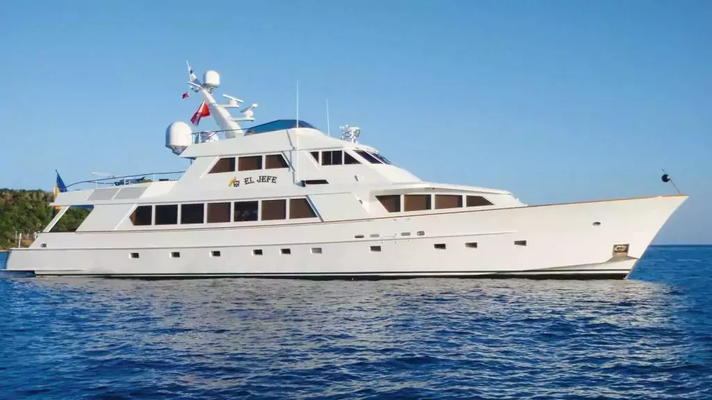 El Jefe by Derecktor Shipyards - Special Offer for a private Motor Yacht Charter in Tortola with a crew