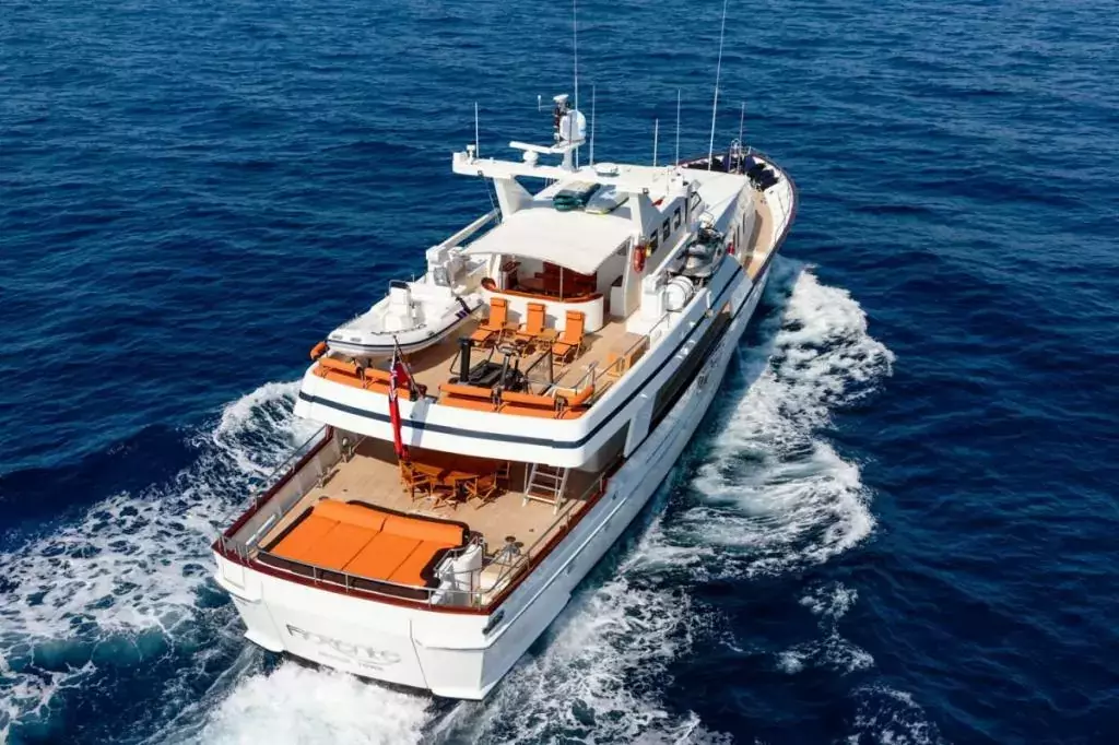 Fiorente by Ferronavale - Special Offer for a private Superyacht Charter in Mallorca with a crew