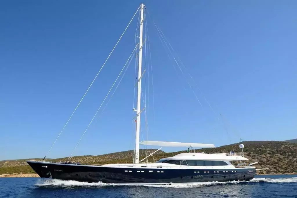 Gulmaria by Bodrum Shipyard - Top rates for a Rental of a private Motor Sailer in Cyprus
