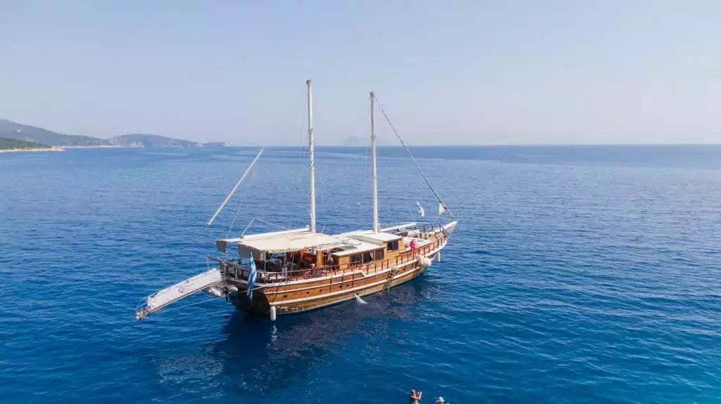 Harmonia by Custom Made - Special Offer for a private Motor Sailer Rental in Mykonos with a crew