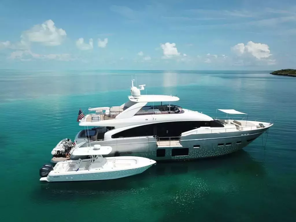 Hot Pursuit by Princess - Top rates for a Charter of a private Motor Yacht in St Barths