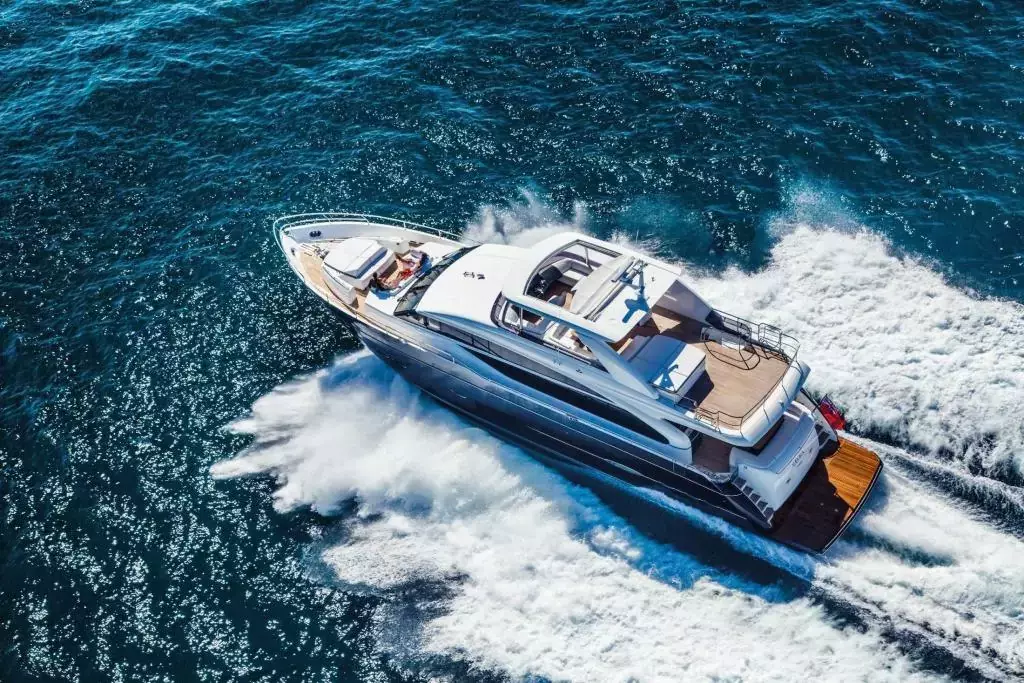 Hot Pursuit by Princess - Special Offer for a private Motor Yacht Charter in Antigua with a crew