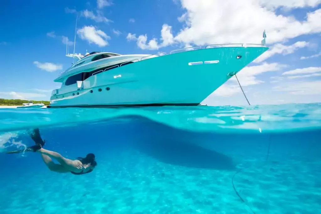IV Tranquility by Lazzara - Special Offer for a private Motor Yacht Charter in St Thomas with a crew