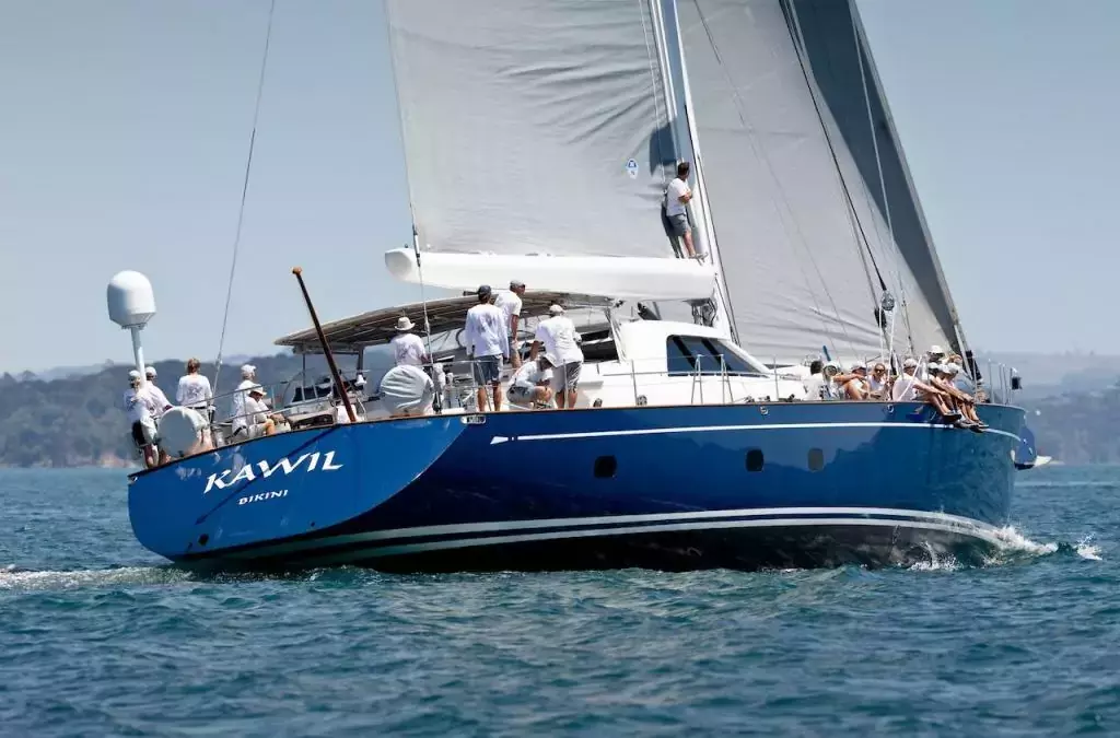 Kawil by Derecktor Shipyards - Special Offer for a private Motor Sailer Charter in Antigua with a crew