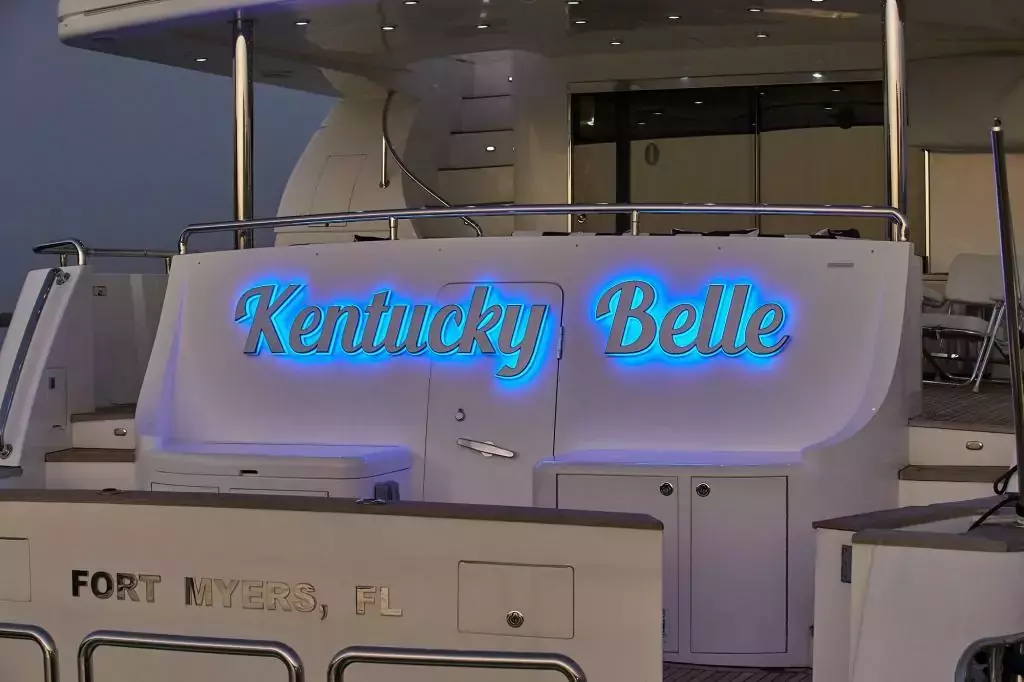Kentucky Belle by Horizon - Top rates for a Charter of a private Motor Yacht in Belize