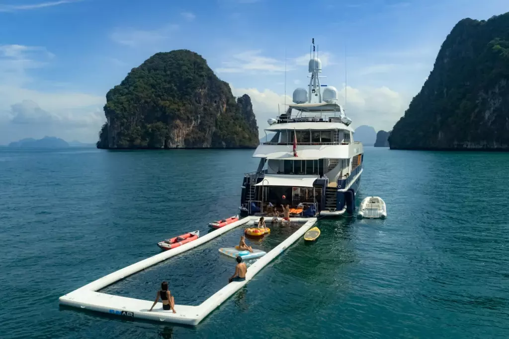 Lady Azul by Heesen - Special Offer for a private Superyacht Charter in Krabi with a crew