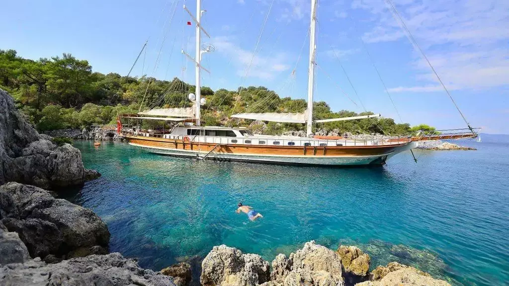Luce Del Mare by Fethiye Shipyard - Special Offer for a private Motor Sailer Charter in Larnaca with a crew