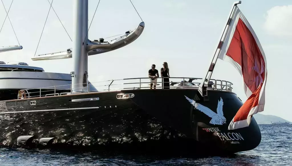 Maltese Falcon by Perini Navi - Top rates for a Charter of a private Motor Sailer in St Lucia