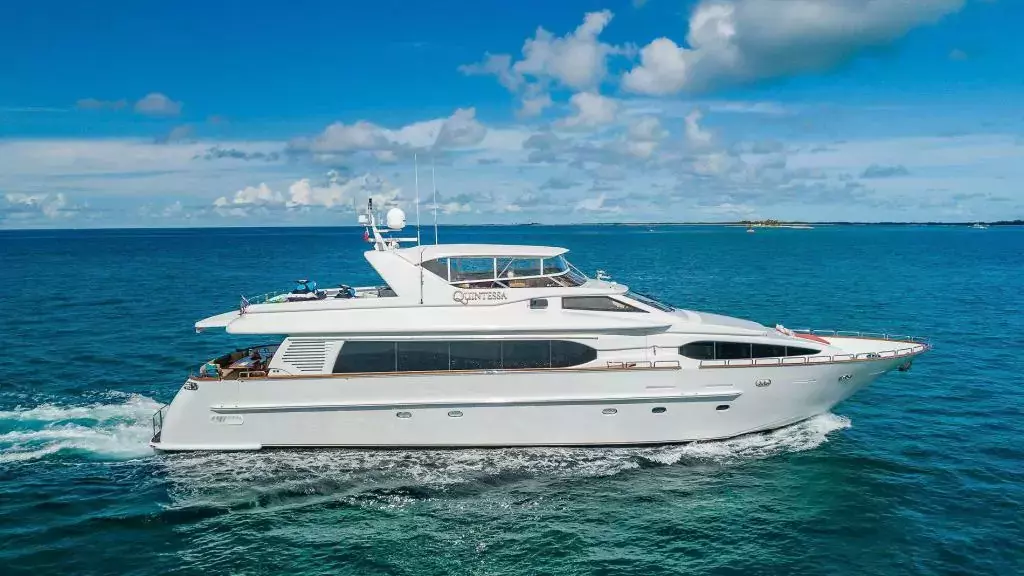 Quintessa by Delta Marine - Special Offer for a private Motor Yacht Charter in Simpson Bay with a crew