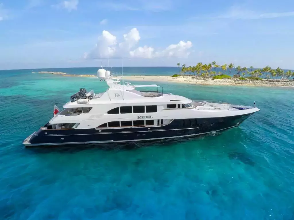 Rebel by Trinity Yachts - Special Offer for a private Superyacht Charter in Mustique with a crew