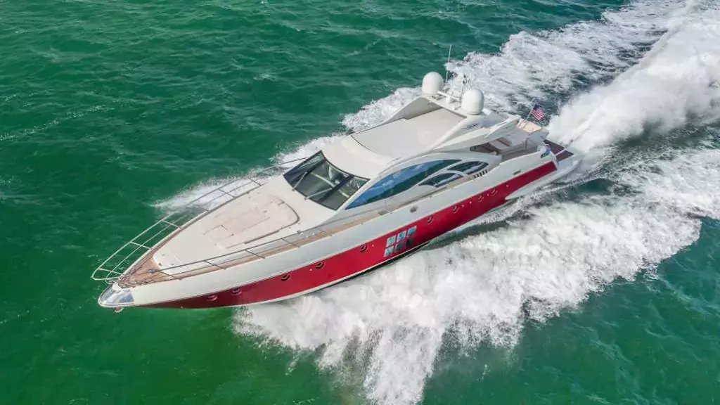 Scarlet by Azimut - Special Offer for a private Motor Yacht Charter in Virgin Gorda with a crew