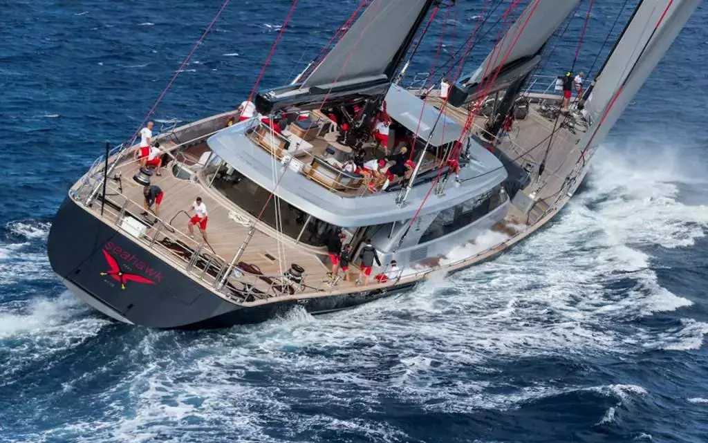 Seahawk by Perini Navi - Special Offer for a private Motor Sailer Charter in Virgin Gorda with a crew