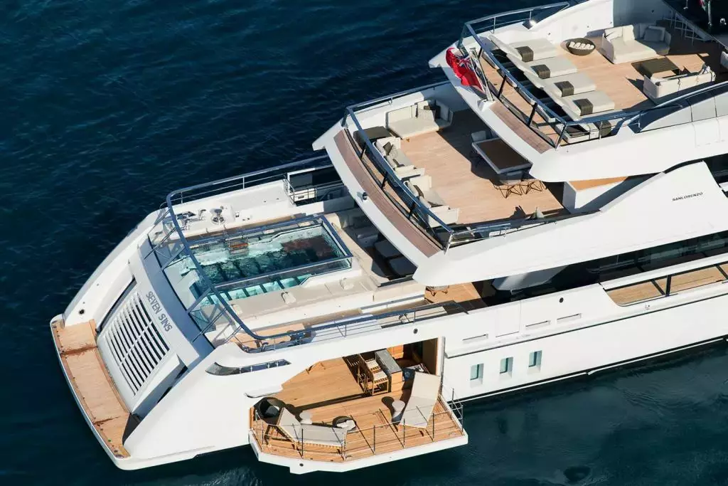 Seven Sins by Sanlorenzo - Top rates for a Charter of a private Superyacht in St Martin