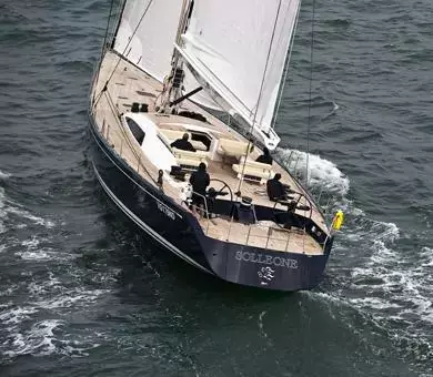 Solleone III by Nautor's Swan - Special Offer for a private Motor Sailer Rental in Corsica with a crew