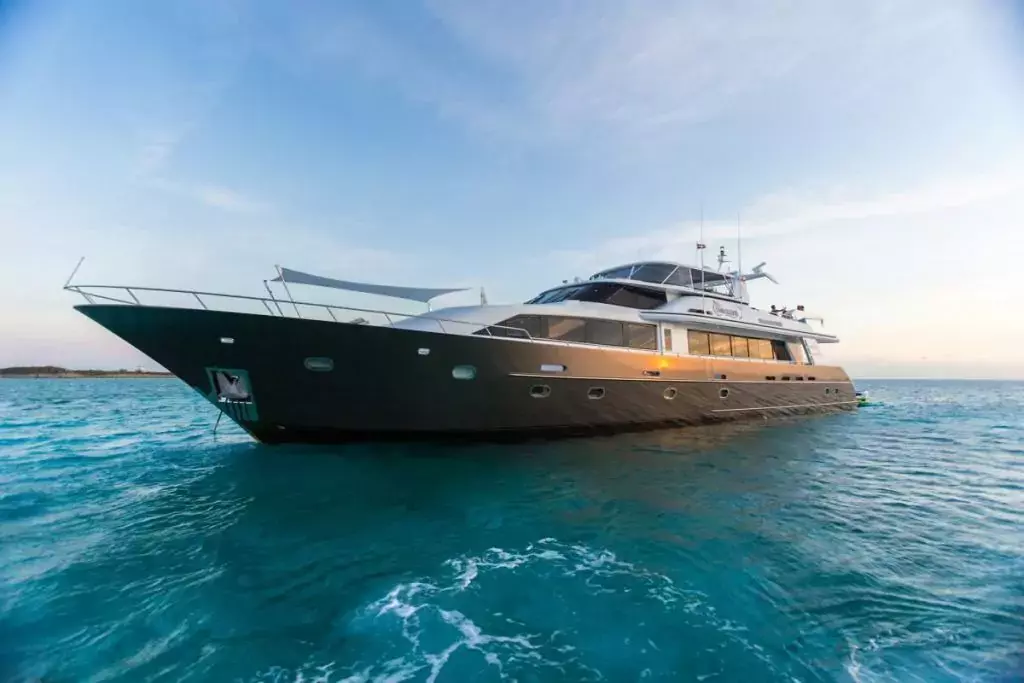 Unbridled by Crescent  Yachts - Top rates for a Charter of a private Motor Yacht in St Barths
