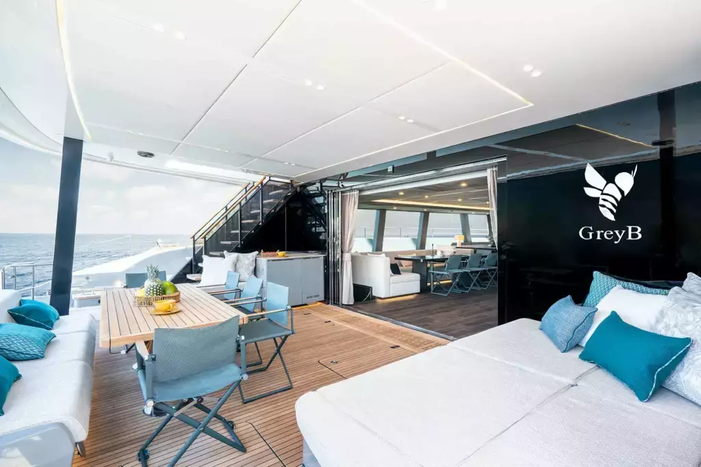 GreyB by Sunreef Yachts - Top rates for a Rental of a private Sailing Catamaran in St Martin