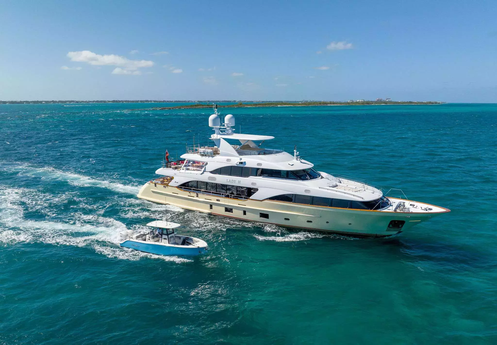 Lady H by Benetti - Top rates for a Charter of a private Motor Yacht in St Martin