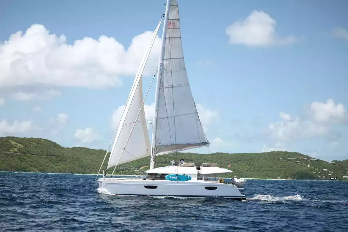 Pink Sky by Fountaine Pajot - Top rates for a Charter of a private Sailing Catamaran in St Martin