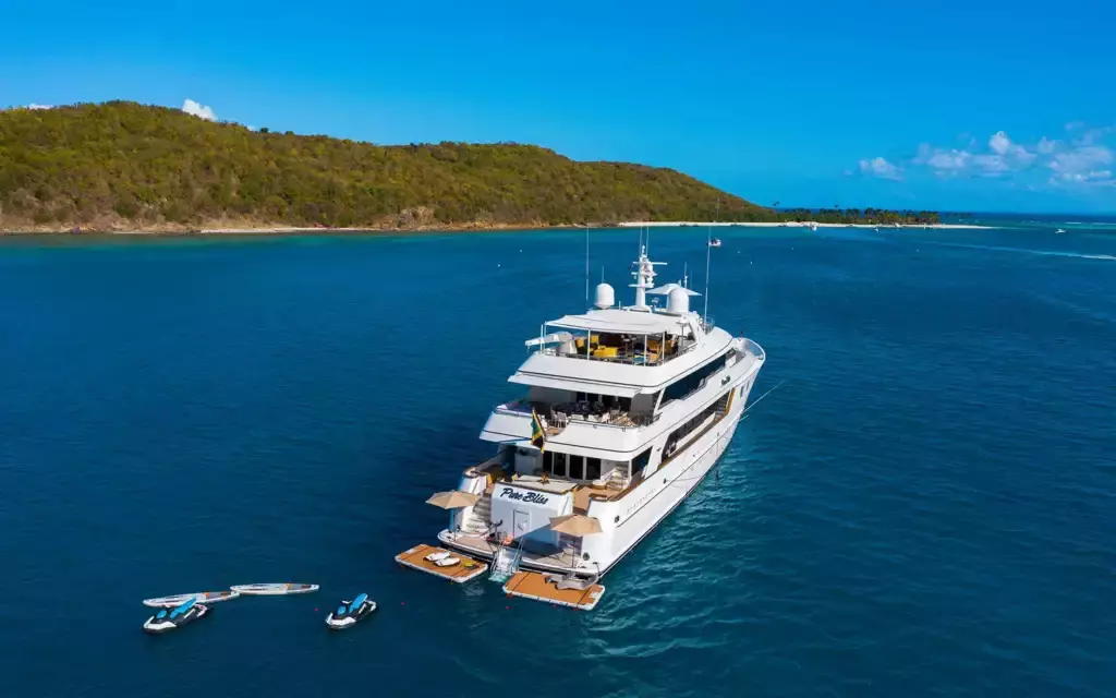 Pure Bliss by Burger Boat - Top rates for a Charter of a private Superyacht in Grenadines