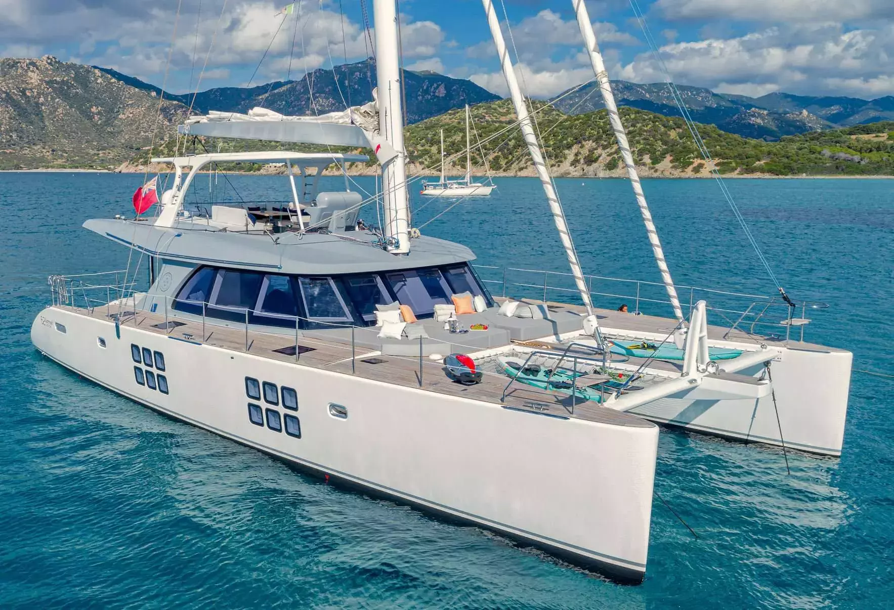 Adea by Sunreef Yachts - Top rates for a Rental of a private Sailing Catamaran in France