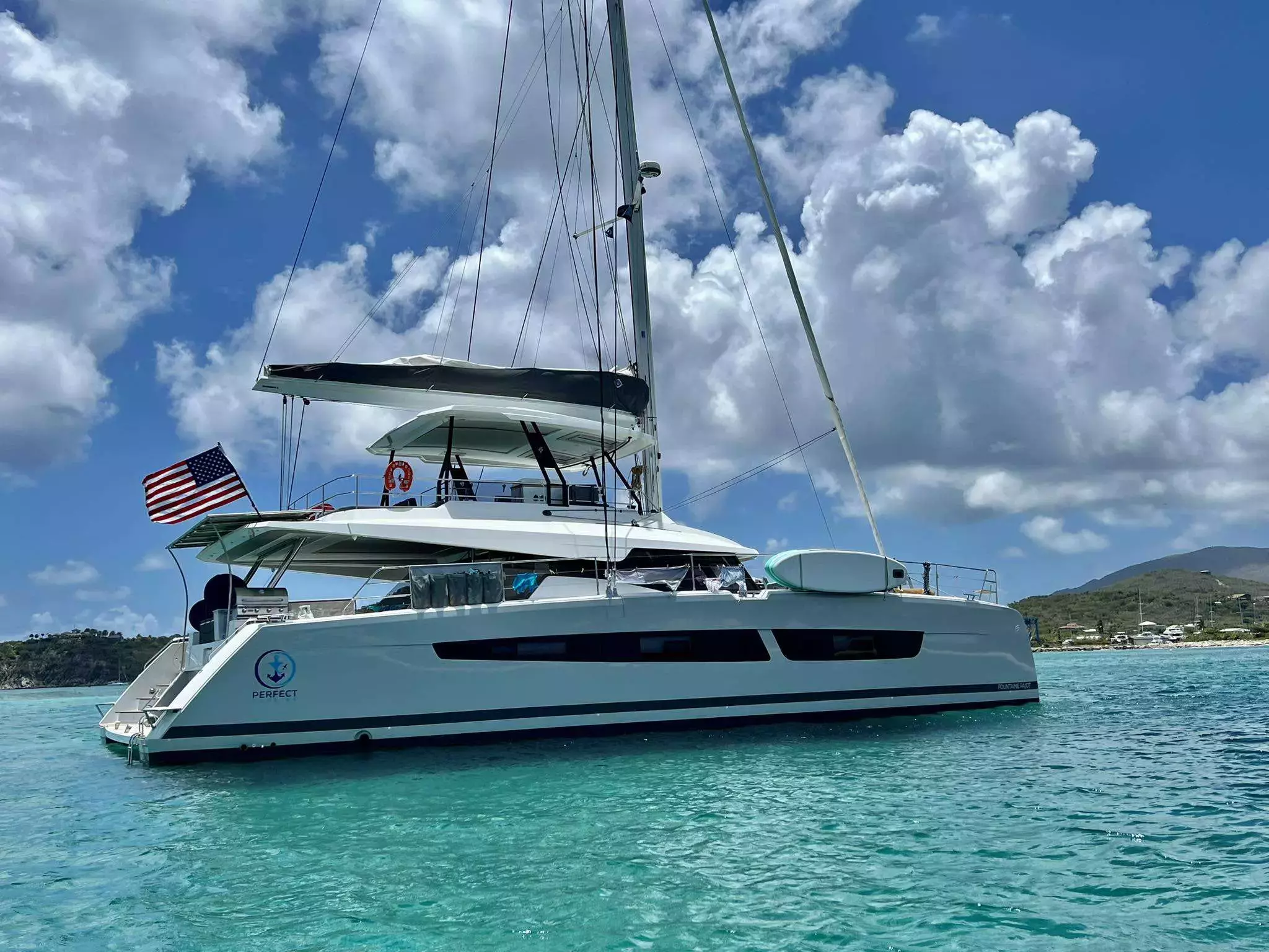 Perfect Landing by Fountaine Pajot - Special Offer for a private Luxury Catamaran Charter in St Thomas with a crew