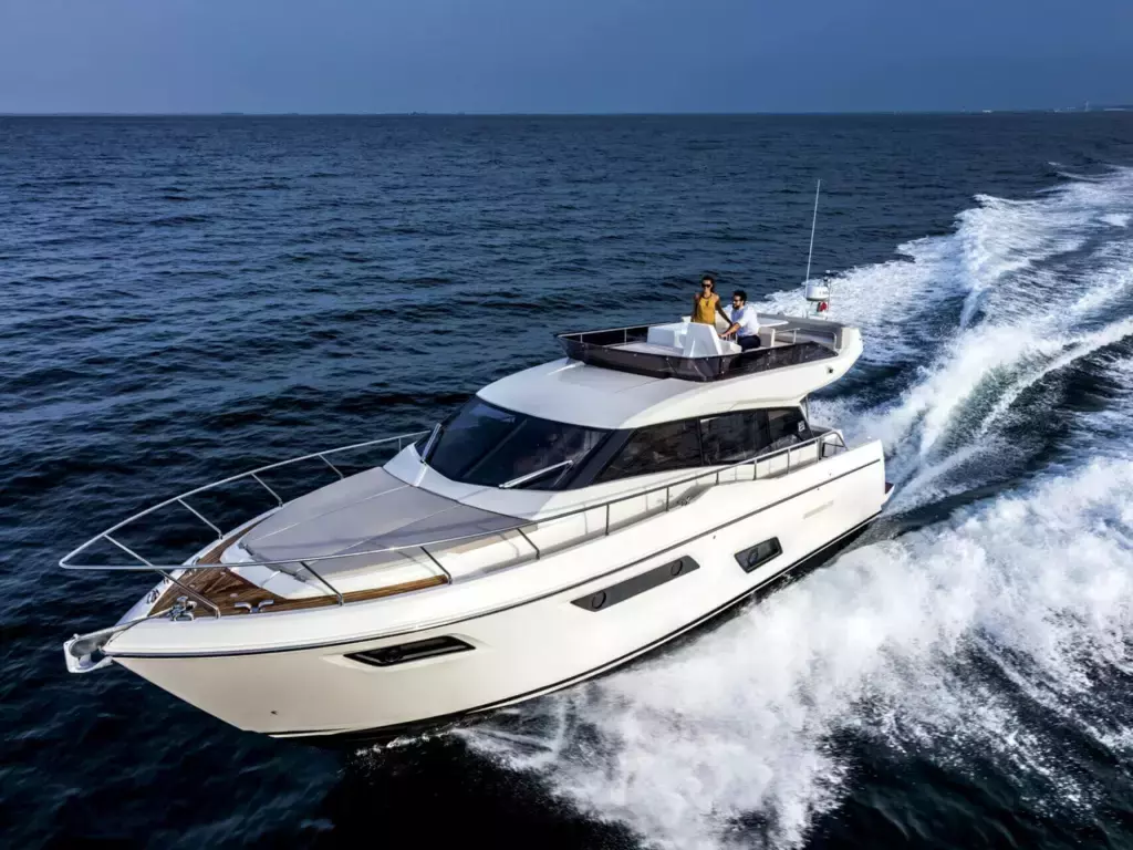 Betty by Ferretti - Special Offer for a private Motor Yacht Charter in Tribunj with a crew