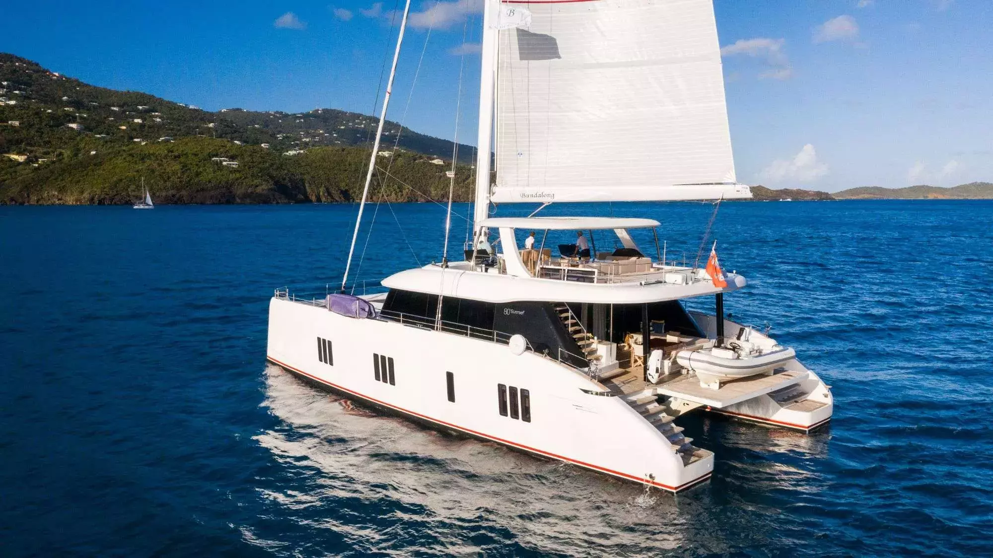 Bundalong by Sunreef Yachts - Special Offer for a private Luxury Catamaran Charter in Tortola with a crew