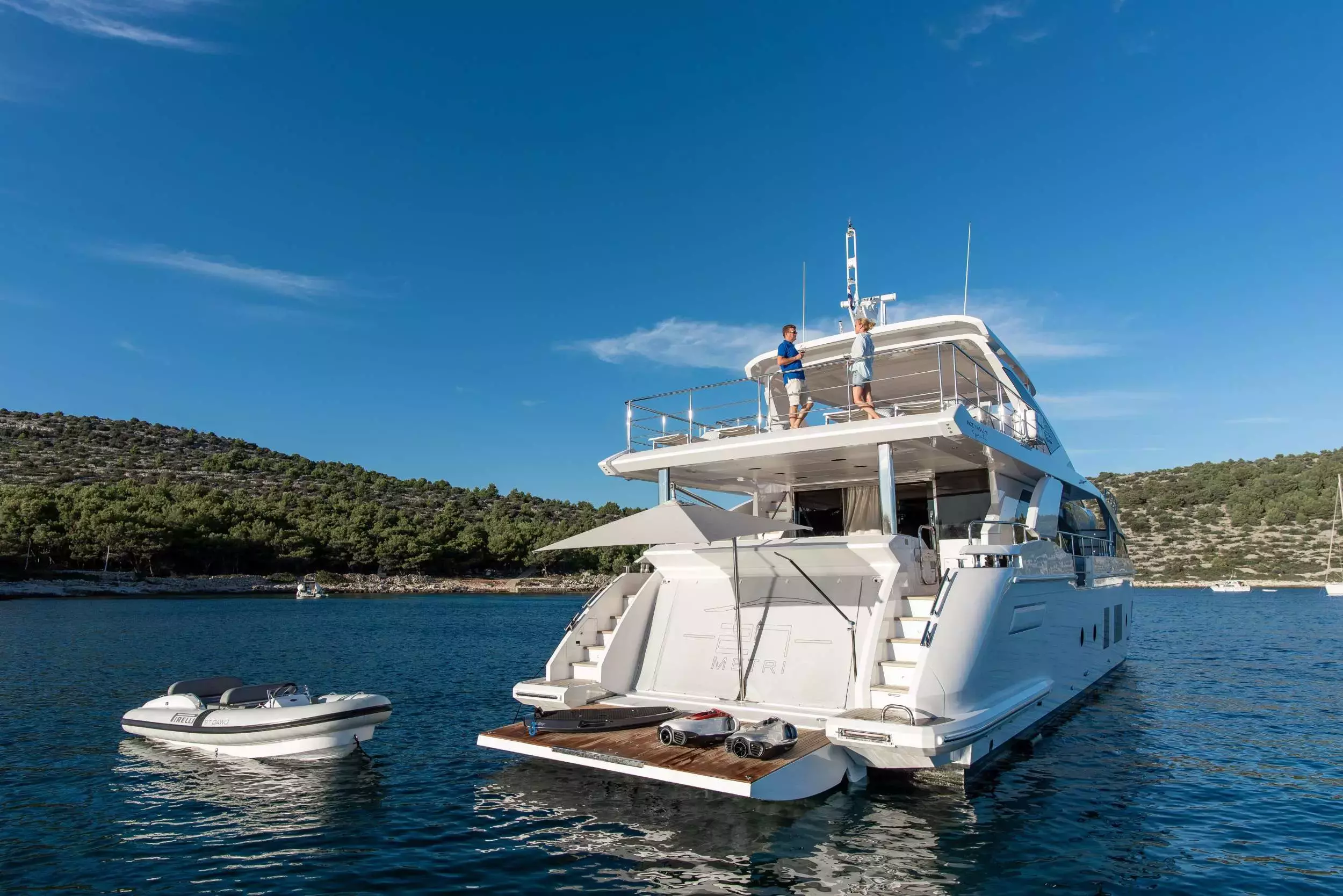 Dawo by Azimut - Special Offer for a private Superyacht Charter in Tribunj with a crew