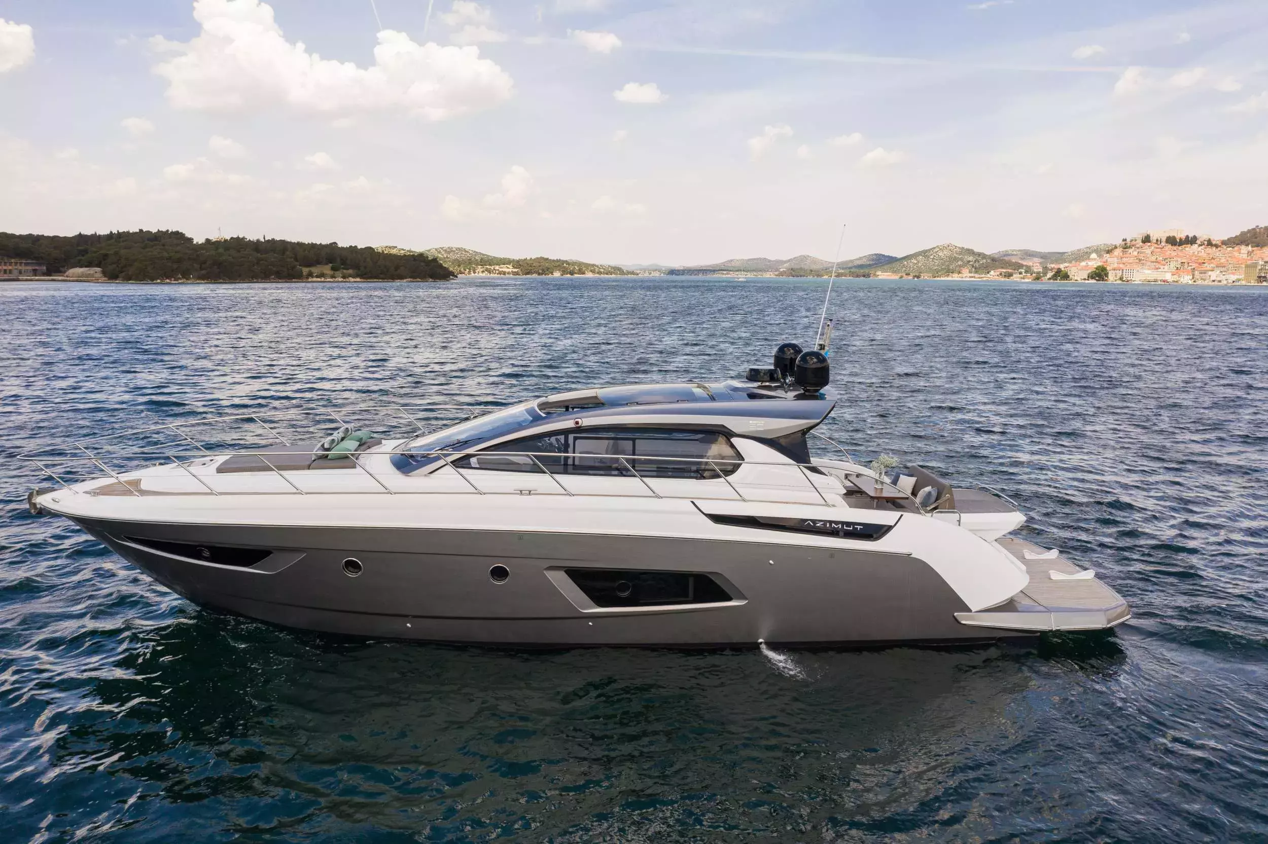 Fellow III by Azimut - Special Offer for a private Motor Yacht Charter in Tribunj with a crew