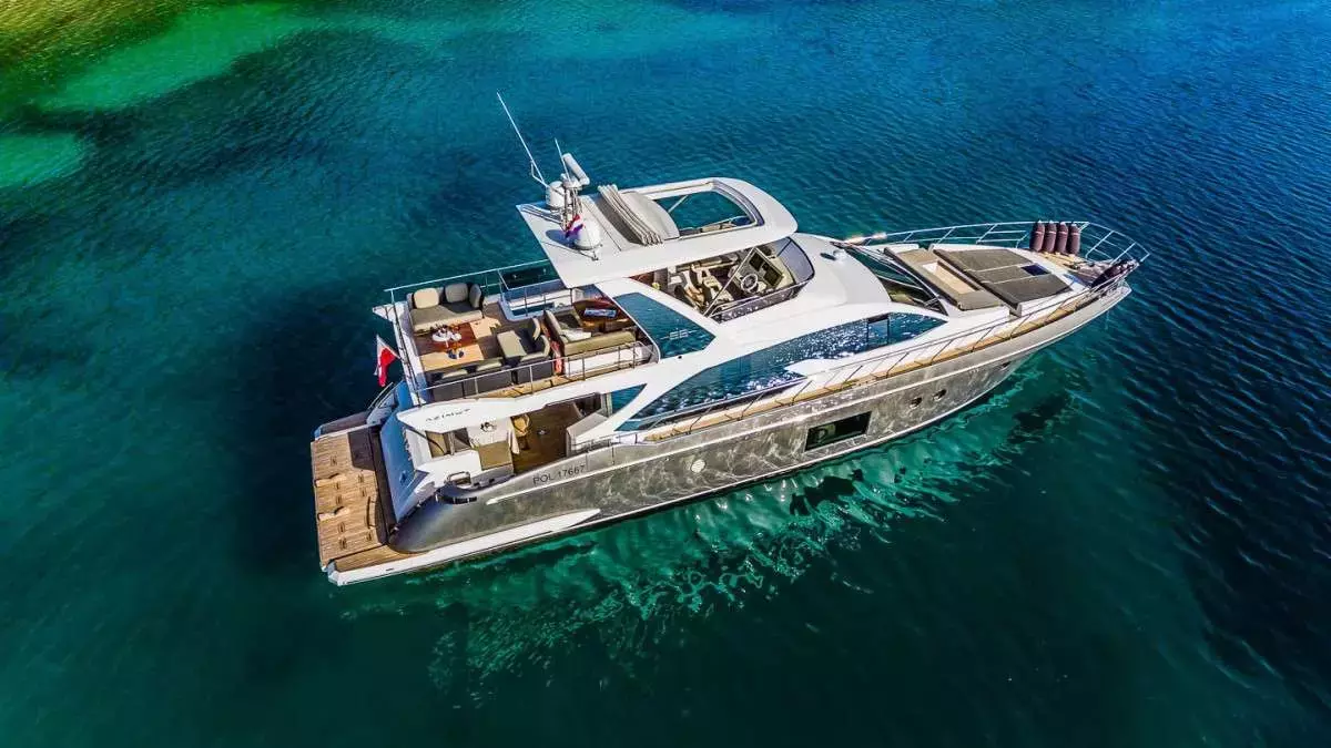 Karat II by Azimut - Top rates for a Charter of a private Motor Yacht in Montenegro
