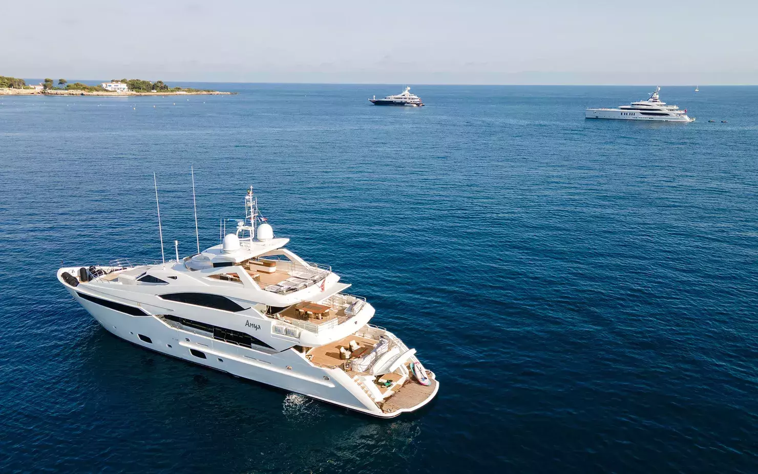 Anya by Sunseeker - Special Offer for a private Superyacht Rental in Cannes with a crew